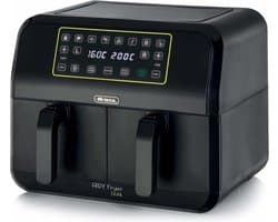 Ariete 4623 - Dubbele Airfryer XXL - Twee Kookvakken - 8 Liter - 1700 Watt - Dual Zone Technologie - 8 automatische programma's