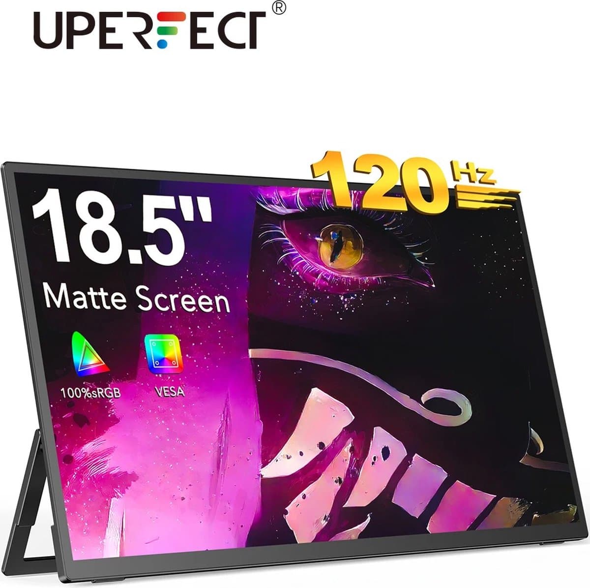 Monitor - Portable Monitor - Monitoren - Monitor Gaming - 18.5 Inch - Draagbaar - HDMI — afbeelding 1