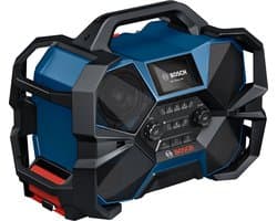 Bosch Professional GPB 18VH-6 SRC - Radio - DAB+, FM, Bluetooth, AUX en Multi-Speaker Sound