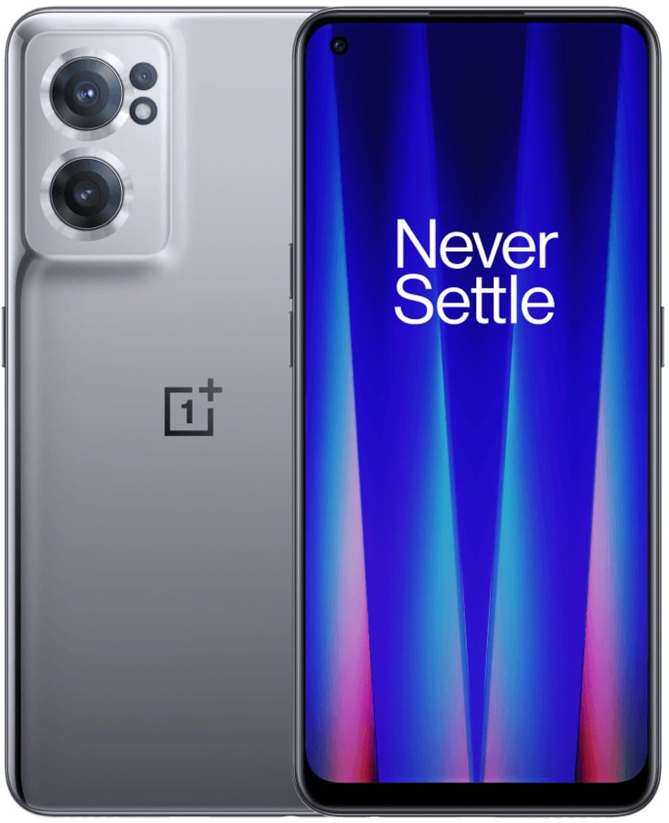 OnePlus Nord CE 2 5G 16,3 cm (6.43") Dual SIM Android 11 USB Type-C 8 GB 128 GB 4500 mAh Grijs — afbeelding 1