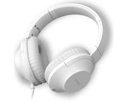 Qware Sound - Koptelefoon Kinderen – Koptelefoon Volwassenen - Koptelefoon Bedraad - Wired - Kabel - Headphone - Wit