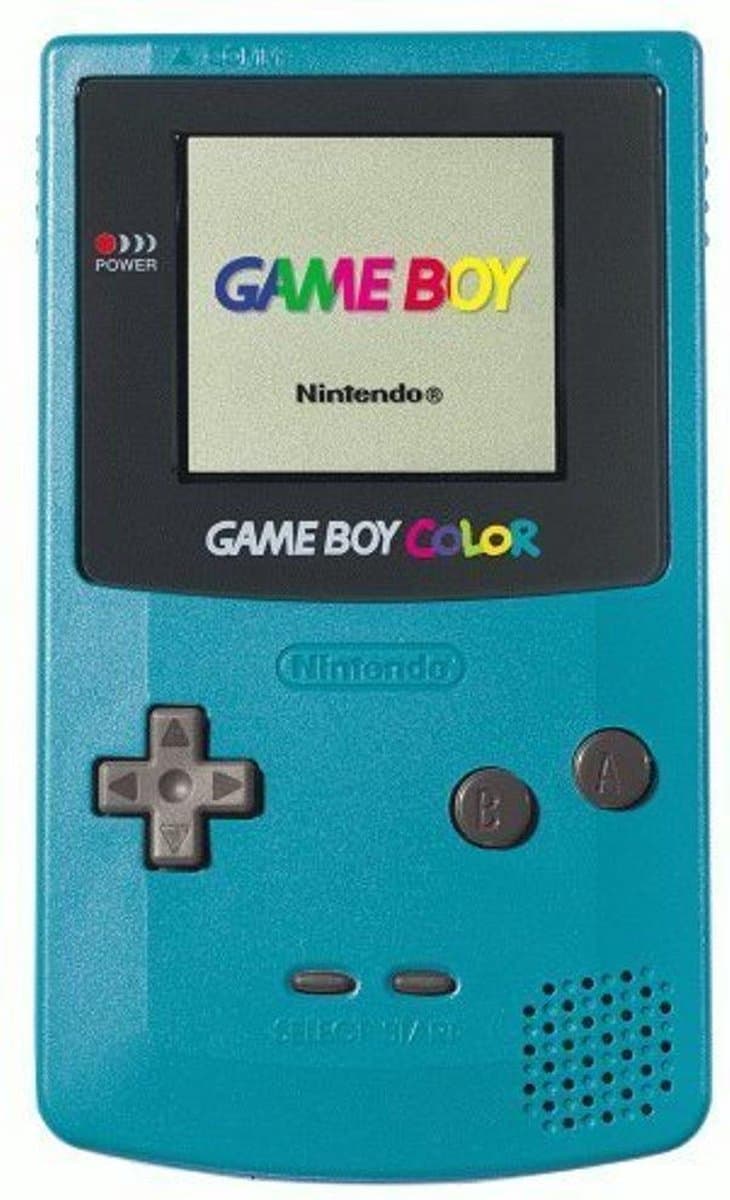 NINTENDO GAME BOY COLOR (Turquoise Color) — afbeelding 1