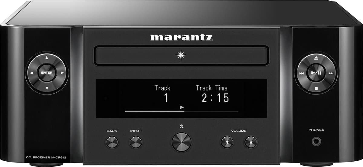 Marantz M-CR612/N1B stereo-receiver met ingebouwde CD speler (Demomodel) — afbeelding 1