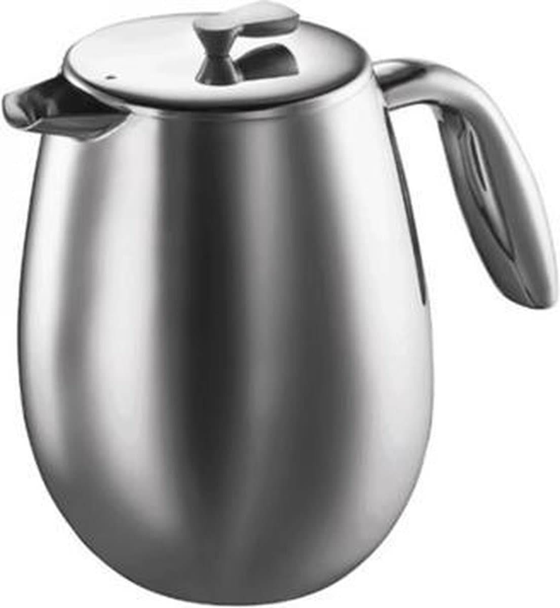 Bodum Columbia Cafetiere RVS Mat 1L — afbeelding 1