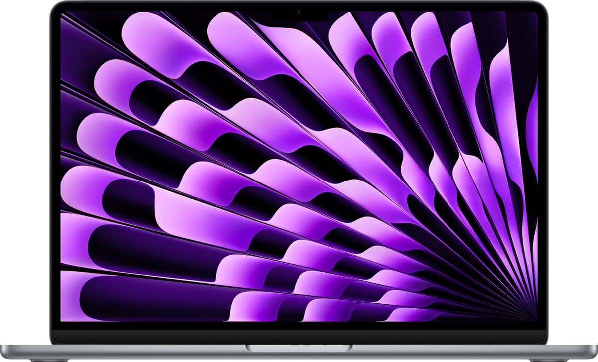 Apple MacBook Air (2024) 13.6 - M3 - 8 GB - 512 GB - Spacegrijs — afbeelding 1