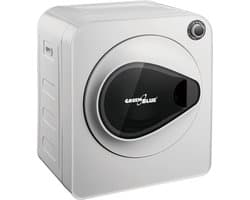 Green Blue – Wasdroger mini – Warmtepompdroger Elektrisch – 830W – Vijf droogprogramma’s – 3kg – Modern Design - Wit