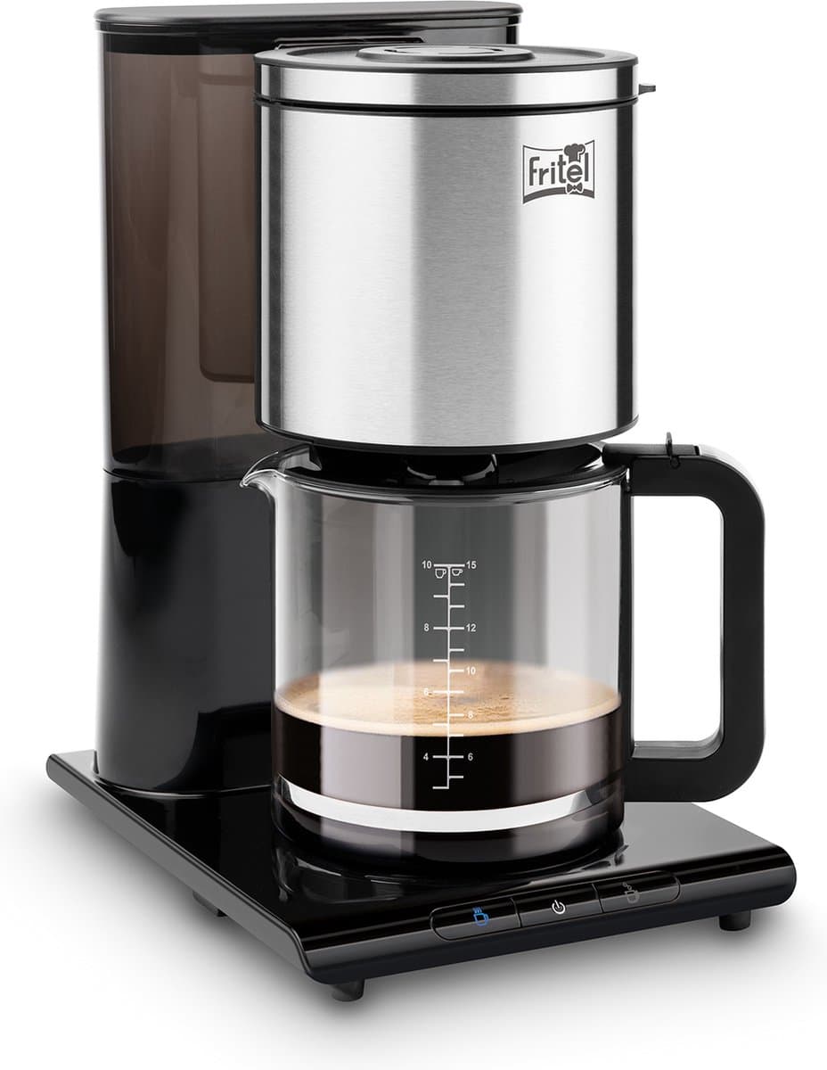 FRITEL Koffiezetapparaat CO 2150 - Koffiemachine / Koffiezet - 1,5L - 10-15 Kopjes - Filter - Zichtbaar waterniveau - Warmhoudfunctie - Ecodesign - Zwart — afbeelding 1