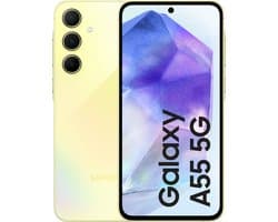 Samsung Galaxy A55 5G - 256GB - Awesome Lemon — afbeelding 1