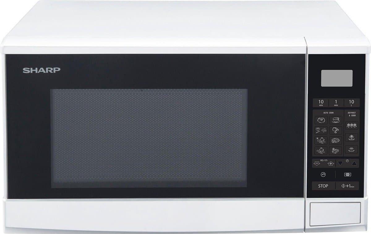 Sharp R270W magnetron Wit Solo-magnetron Boven het fornuis 20 l 800 W — afbeelding 1