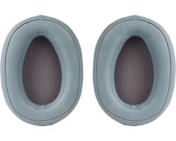 Somstyle Oorkussens Geschikt Voor Sony WH-H900N / MDR-100ABN - 2 Stuks - Zacht Schuim - Eiwitleer - Lichtblauw