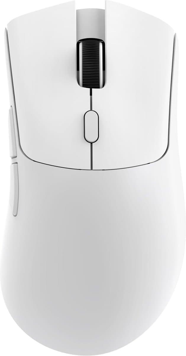 ATTACK SHARK R1 Draadloze Gaming Muis - Wired/2.4G/BT5.2 - Lichtgewicht 59G - PAW3311 - 18000DPI - Wit — afbeelding 1