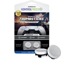 KontrolFreek Sports Clutch Thumbsticks - White/Black - PS5/PS4