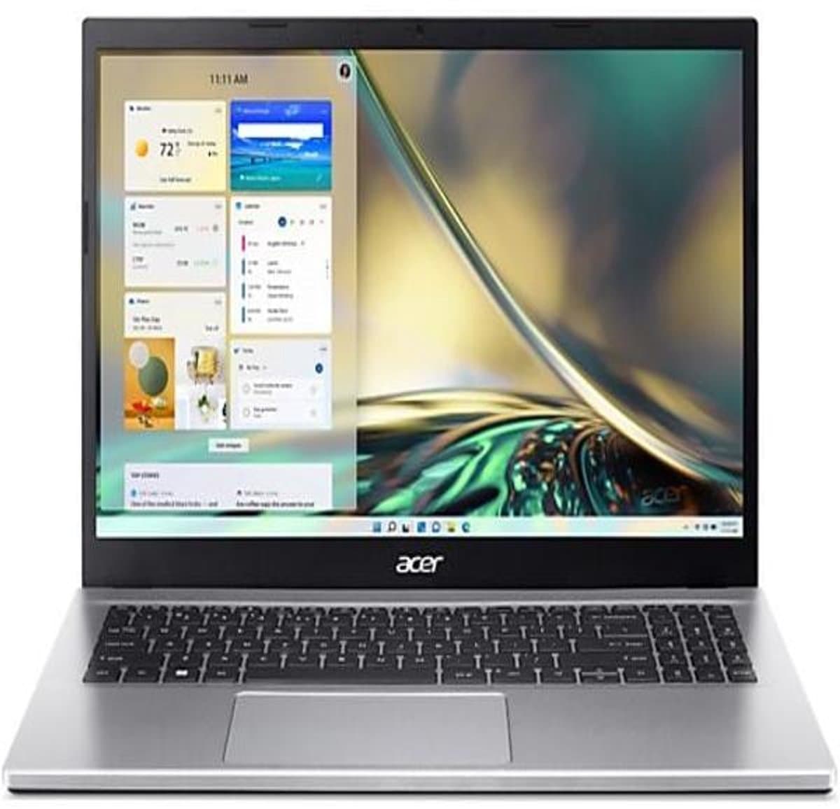 Acer Aspire 3 15 A315-44P-R8B9 - AMD Ryzen 7 5700U - 15.6" FHD - 16GB - 512GB - Silver — afbeelding 1