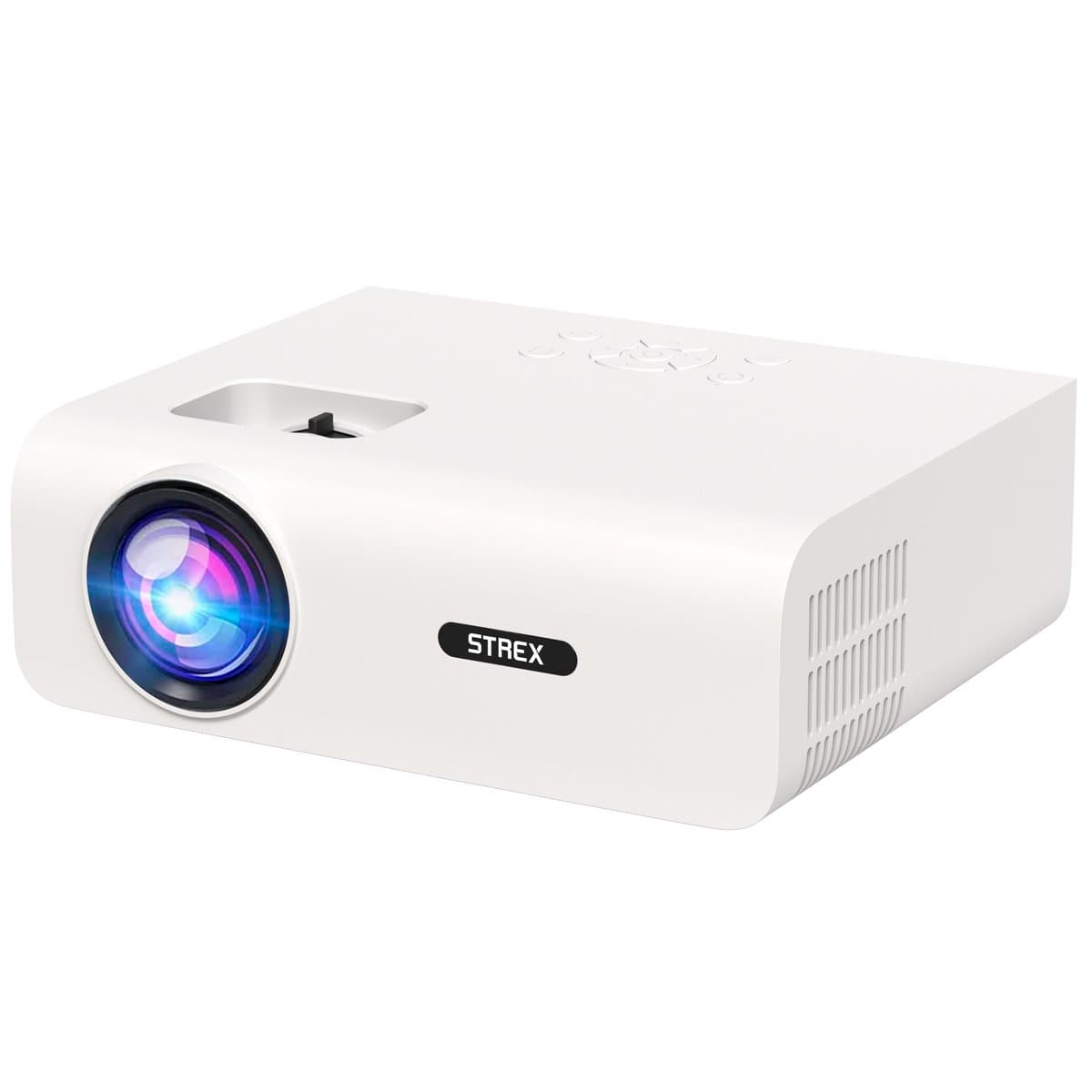 Strex Beamer - 1080P Full HD - 15000 Lumen - Draadloos Streamen - WiFi - Bluetooth - Mini Beamer - Projector — afbeelding 1