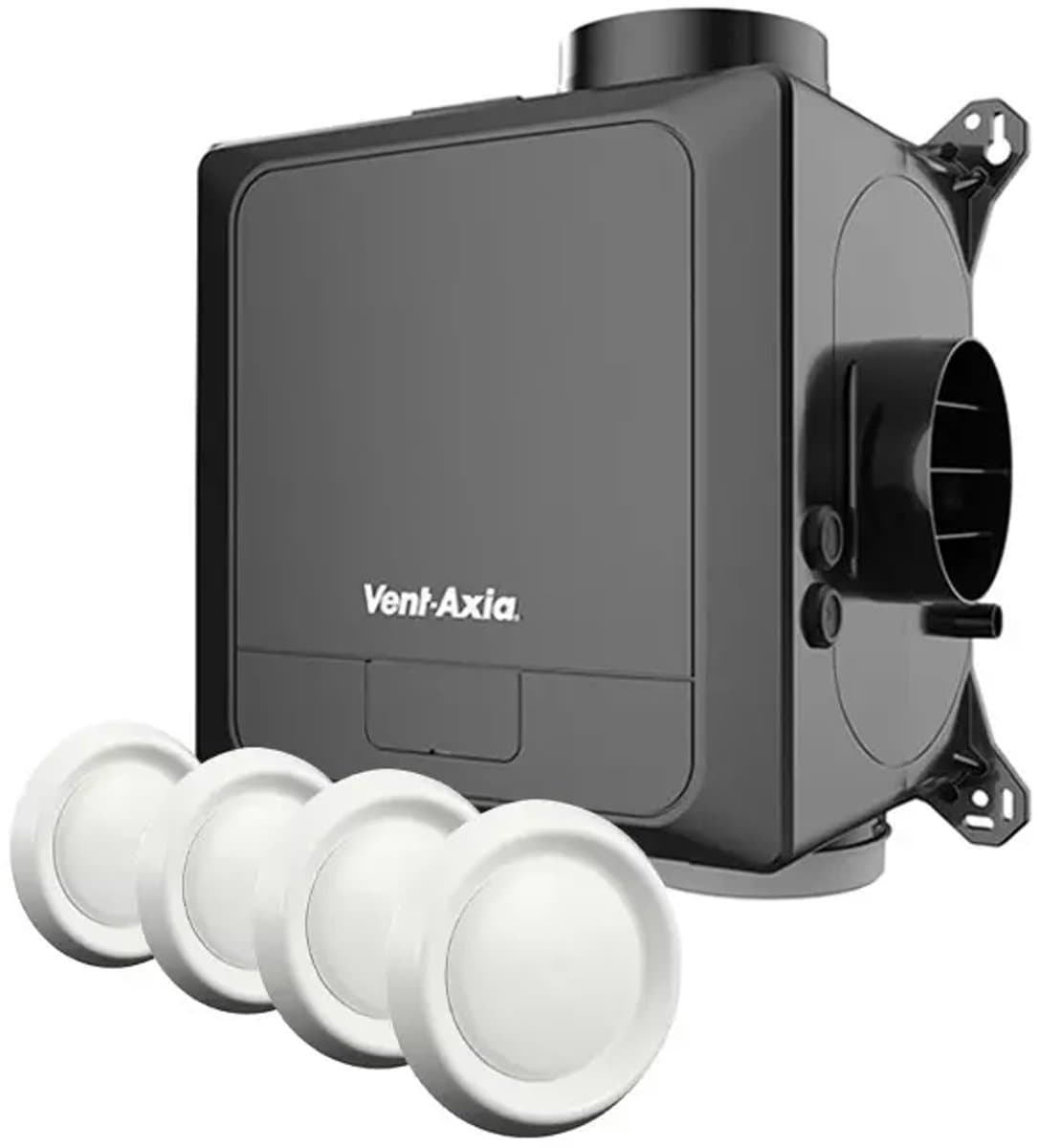 Vent-Axia Multihome BEP basis 300m³/h - vochtsensor en eurostekker + 4 ventielen — afbeelding 1