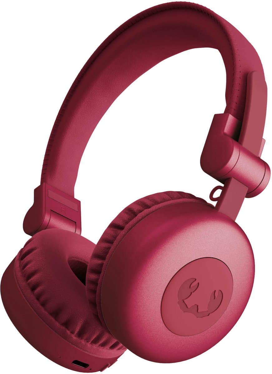 Fresh ‘n Rebel Code Core – Draadloze on-ear koptelefoon – Bluetooth - 30 uur Speeltijd - Rood - Berry Red — afbeelding 1