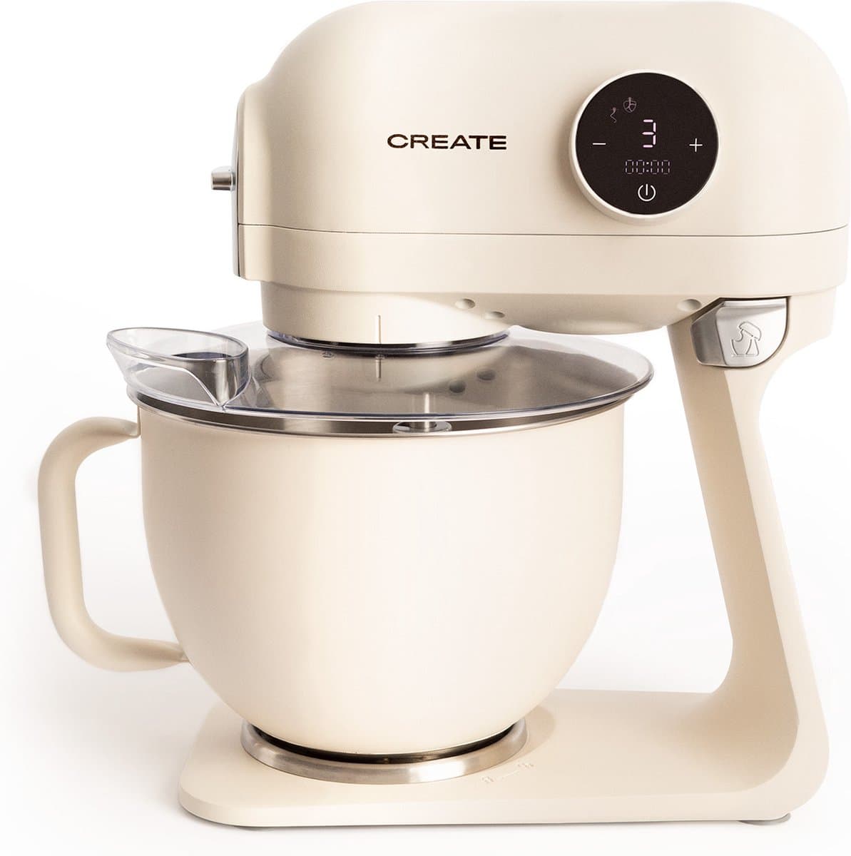 CREATE - Planetaire rotatiemixer - 6 standen - 5L - Gebroken wit - DOWNMIX RETRO — afbeelding 1