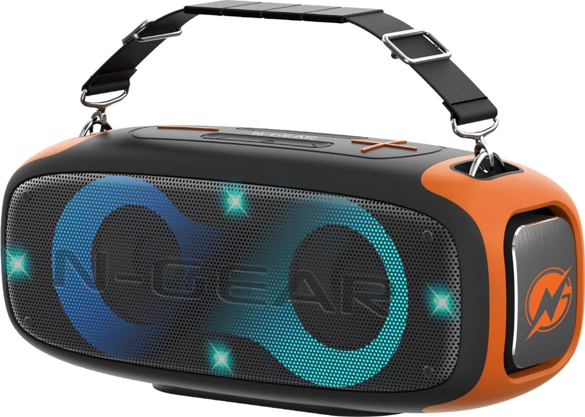 N-Gear Blazooka 830 - Bluetooth Speaker - Karaoke Set - Partybox - IPX5 Waterdicht — afbeelding 1