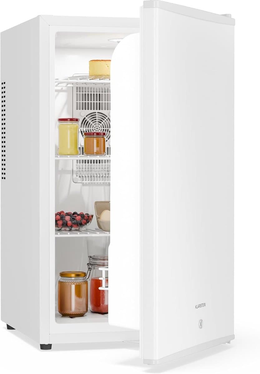 Mini Koelkast met Glazen Deur, 68 Liter, Stil en Compact — afbeelding 1