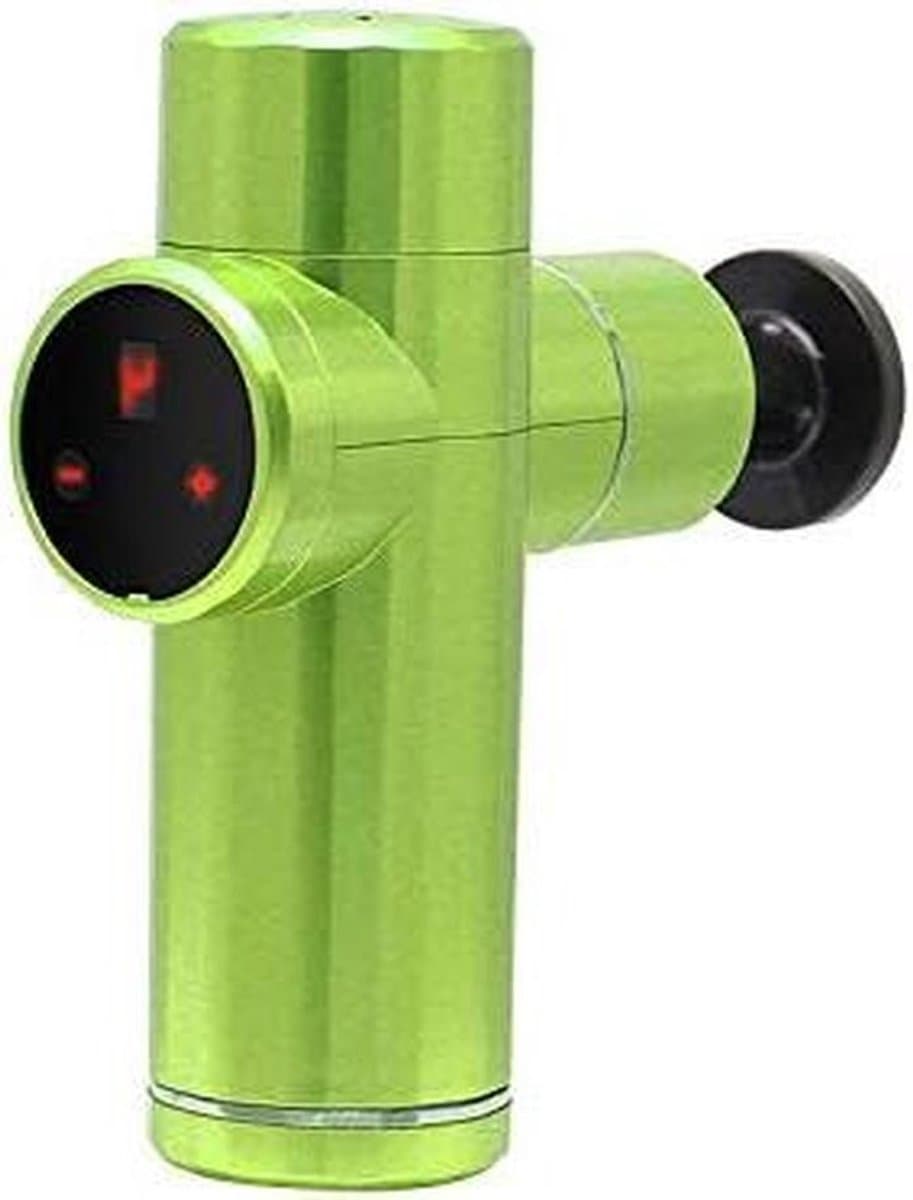 Draagbaar Massagepistool - Mini Percussie Massager - Spierherstel - Stille Borstelloze Motor - 400g Gewicht - Zwart — afbeelding 1