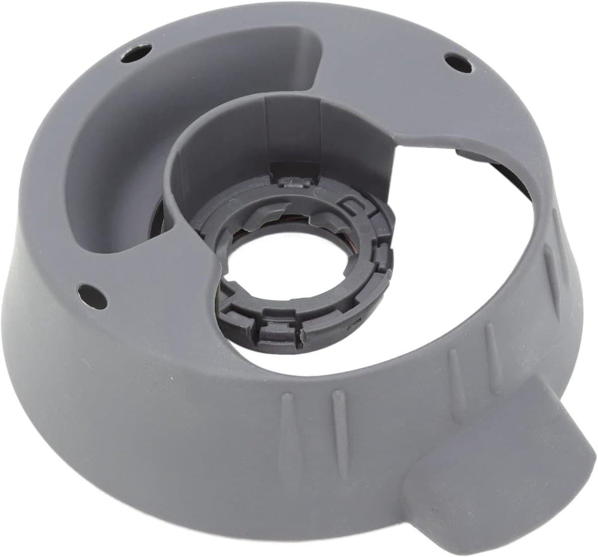 Keukenmachine Potbasis - Vervangingsbasis Blender - Voedselbereiding - Veilig Slot Systeem - 16 x 14 x 5 cm - Wit — afbeelding 1