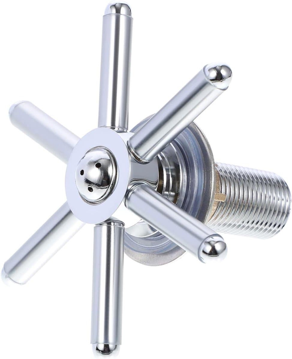 Glaswasmachine - Beker spoeler - Snelle reiniging - Hogedruk water - 10 x 10 x 7 cm - Zilver — afbeelding 1