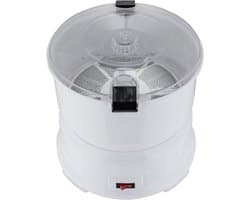 Elektrische Aardappelschilmachine - Keukenmachine Schillen - Snel Groenten Schillen - Grote Capaciteit - 08 kg - Wit