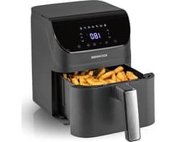 Heteluchtfriteuse - Airfryer Oven - Vetarm Koken - Met Touchscreen - 4 Liter - Grijs