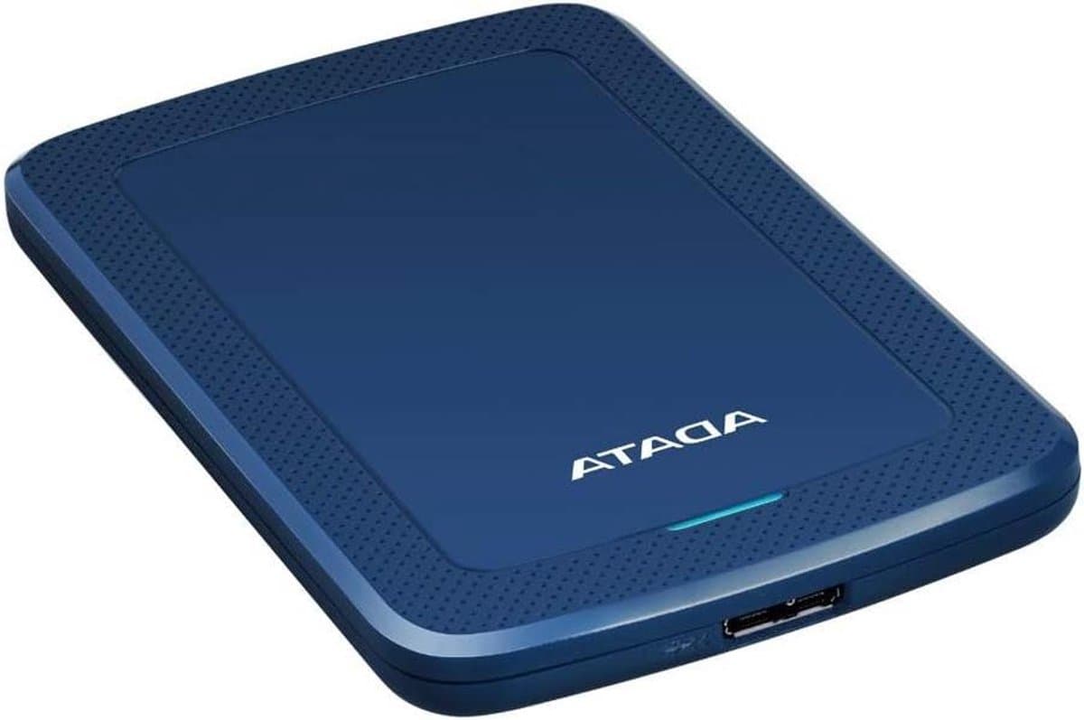 Externe Harde Schijf - Draagbare Opslag - Bestanden Opslaan - Stijlvol Slank Design - 2TB Capaciteit - Blauw — afbeelding 1