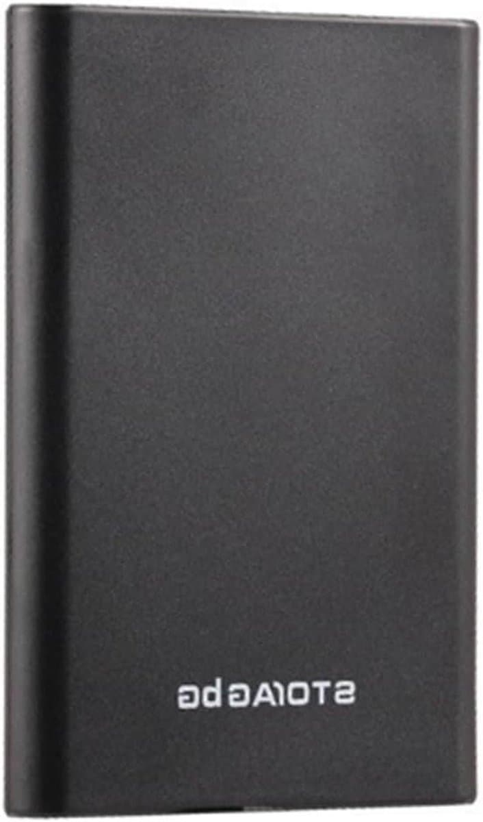Mobiele Harde Schijf - Externe Opslag - Bestanden Opslaan - Supersnelle USB 3.0 - 500GB - Zwart — afbeelding 1