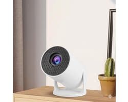Mini Beamer Series - Slaapkamer Beamer - Draagbare Projector voor Verduisterde Ruimte - 1080p HD - WiFi & Bluetooth - Smart TV