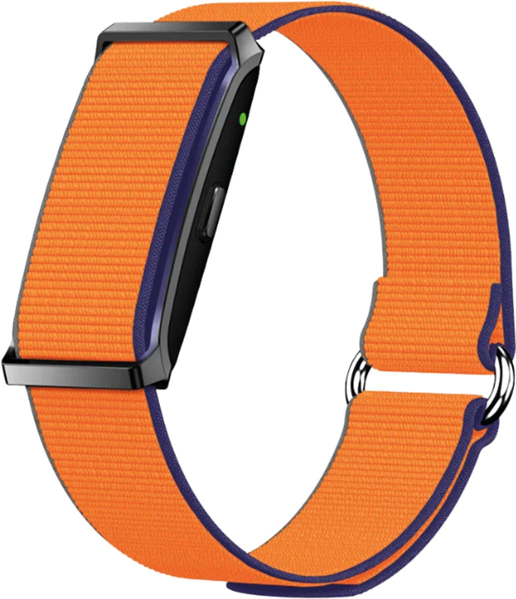 NOLATR Motion – Stappenteller & Hartslagmeter – Activity Tracker – Dames & Heren – Oranje – Slaapmonitor – 45-60 Dagen Batterij – Zonder Abonnement — afbeelding 1