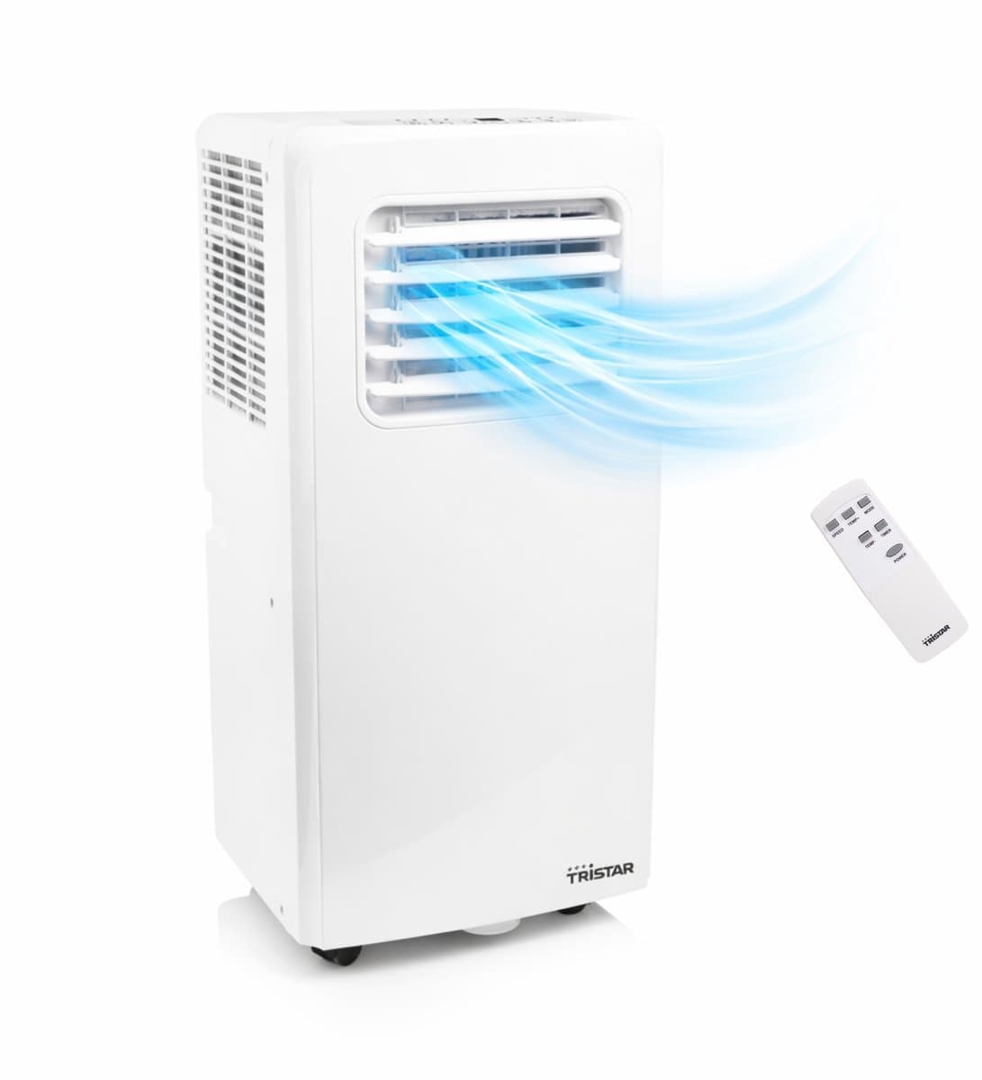 Tristar AC-5477 Mobiele Airconditioner 7000 BTU – 3-in-1 Airco, Ventilator & Ontvochtiger – Voor Ruimtes tot 25 m² – Timer – Wit — afbeelding 1