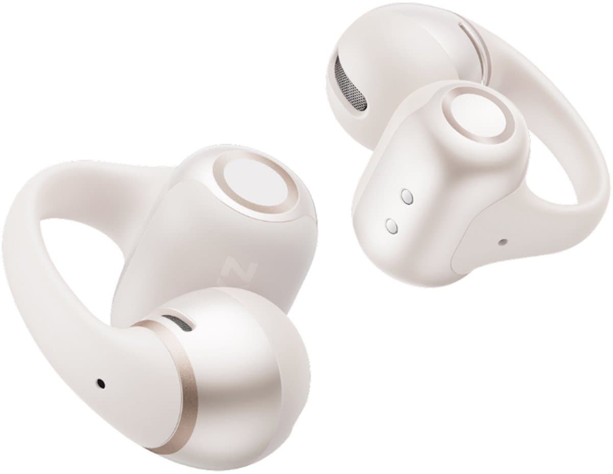 SHOKZ OpenDots 2 Open-Ear Clip Wit Open-ear Oordopjes Wit — afbeelding 1