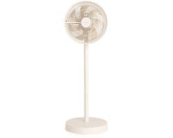 CREATE - Opvouwbare staande ventilator 50 W - Verstelbare hoogte - Stille werking - 3 snelheden - Gebroken wit - AIR STAND FOLDABLE