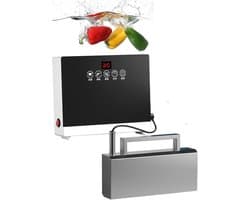 Vaatwasser - Reinigingsapparaat - Hygiënisch Eten - Handsfree Reiniging - 24.5 x 5.5 x 15 cm - Zilverkleurig