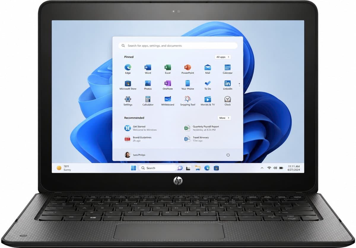 HP ProBook x360 G1 EE - 2-in-1 Laptop met Touchscreen - Ideaal voor Studie & Thuisgebruik - 11.6 inch - 256GB SSD - Windows 11 — afbeelding 1