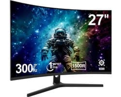 RUX® Gaming Monitor 240hz - Gaming Monitor -Zwart - 18cm x 62cm x 45cm; 5kg