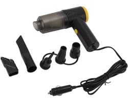 Auto Stofzuiger - Draagbare Zuiger - Auto Interieur Reinigen - Krachtige Zuigkracht 12000 Pa - 12 V - Zwart
