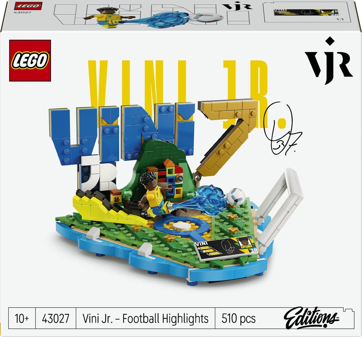 Lego Edition Sports 43027 Vini Jr. – Voetbalhoogtepunten Bouwelementen — afbeelding 1