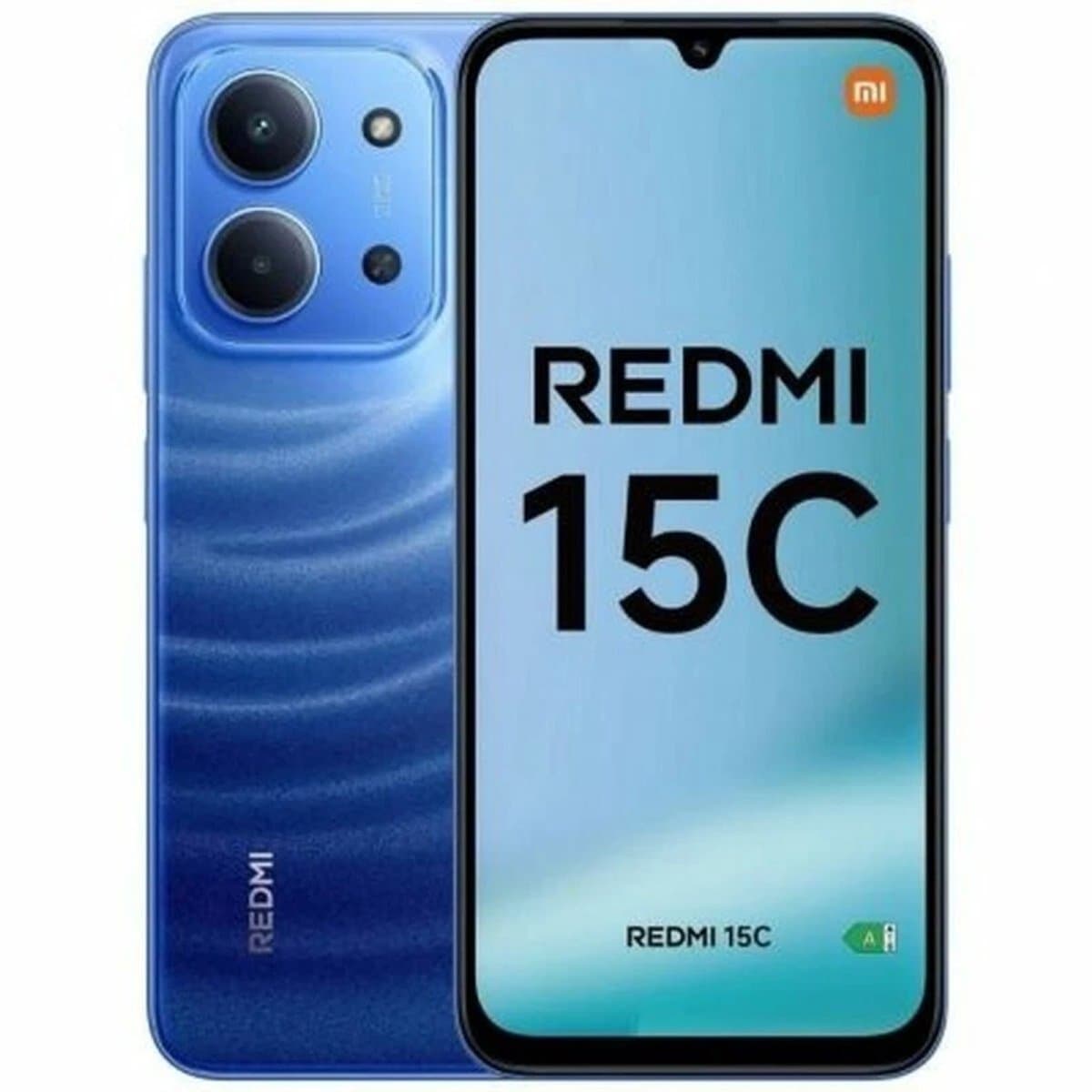 Smartphone-Redmi 15C-4GB+256GB-Blauw — afbeelding 1