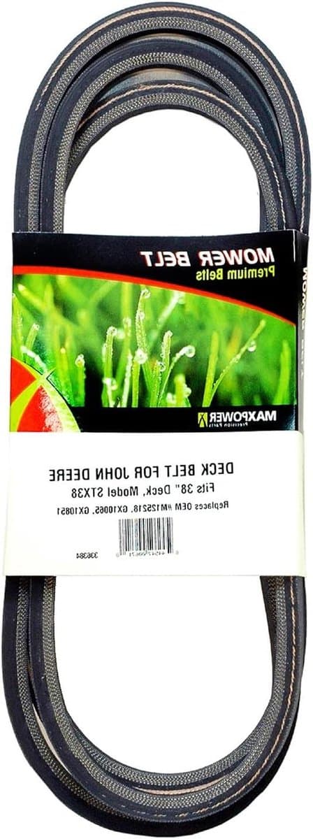 Maaier Riem - Grasmaaier Riem - Maaien Gras - Aramid Fiber Cord - 9/16 Inch X 96-1/2 Inch - Zwart — afbeelding 1