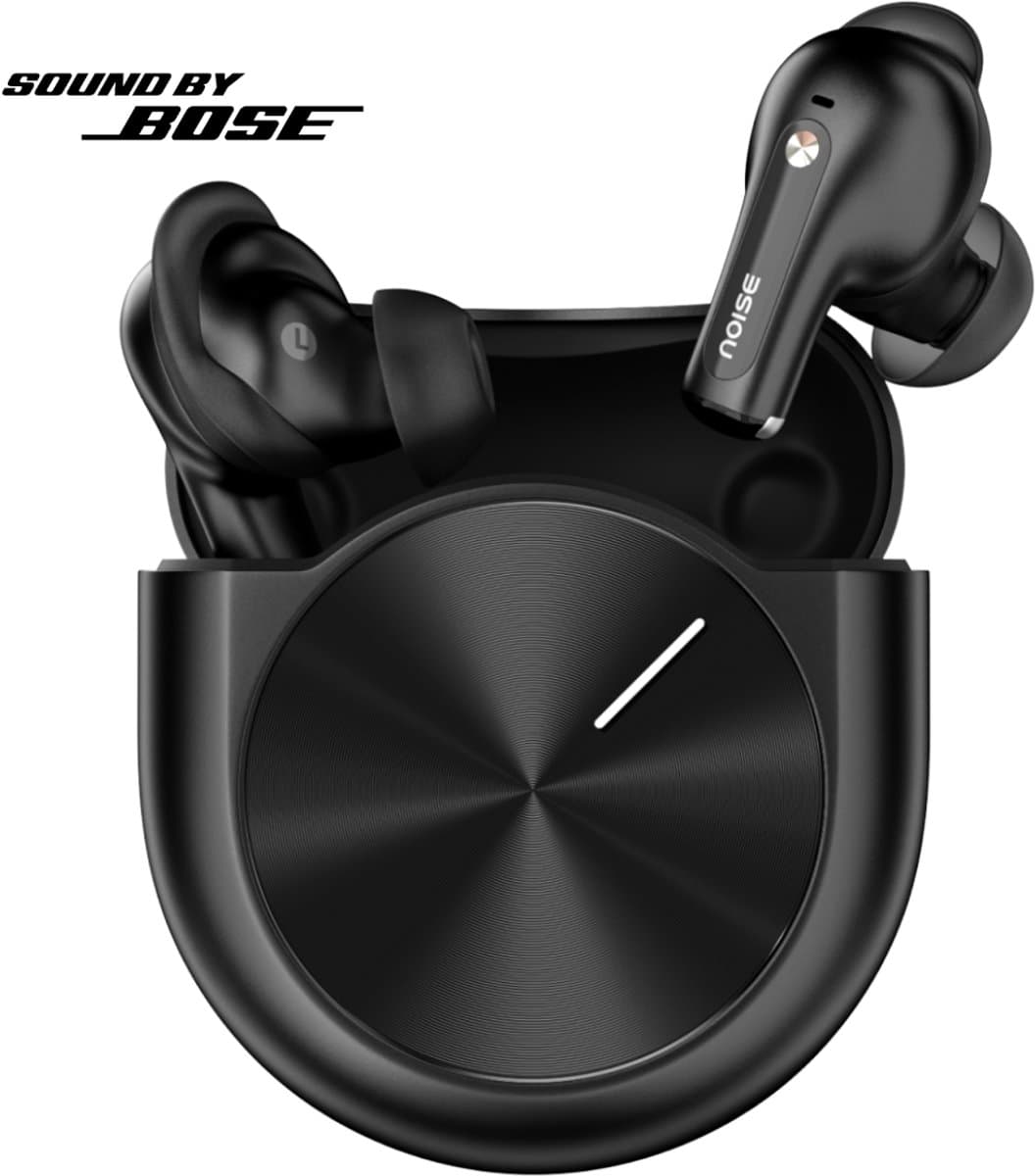 Noise Master Buds 2 - Sound by Bose - Draadloze Oordopjes met Noise Cancelling - Bluetooth Earbuds - Spatial Audio - 30 Uur Batterij — afbeelding 1