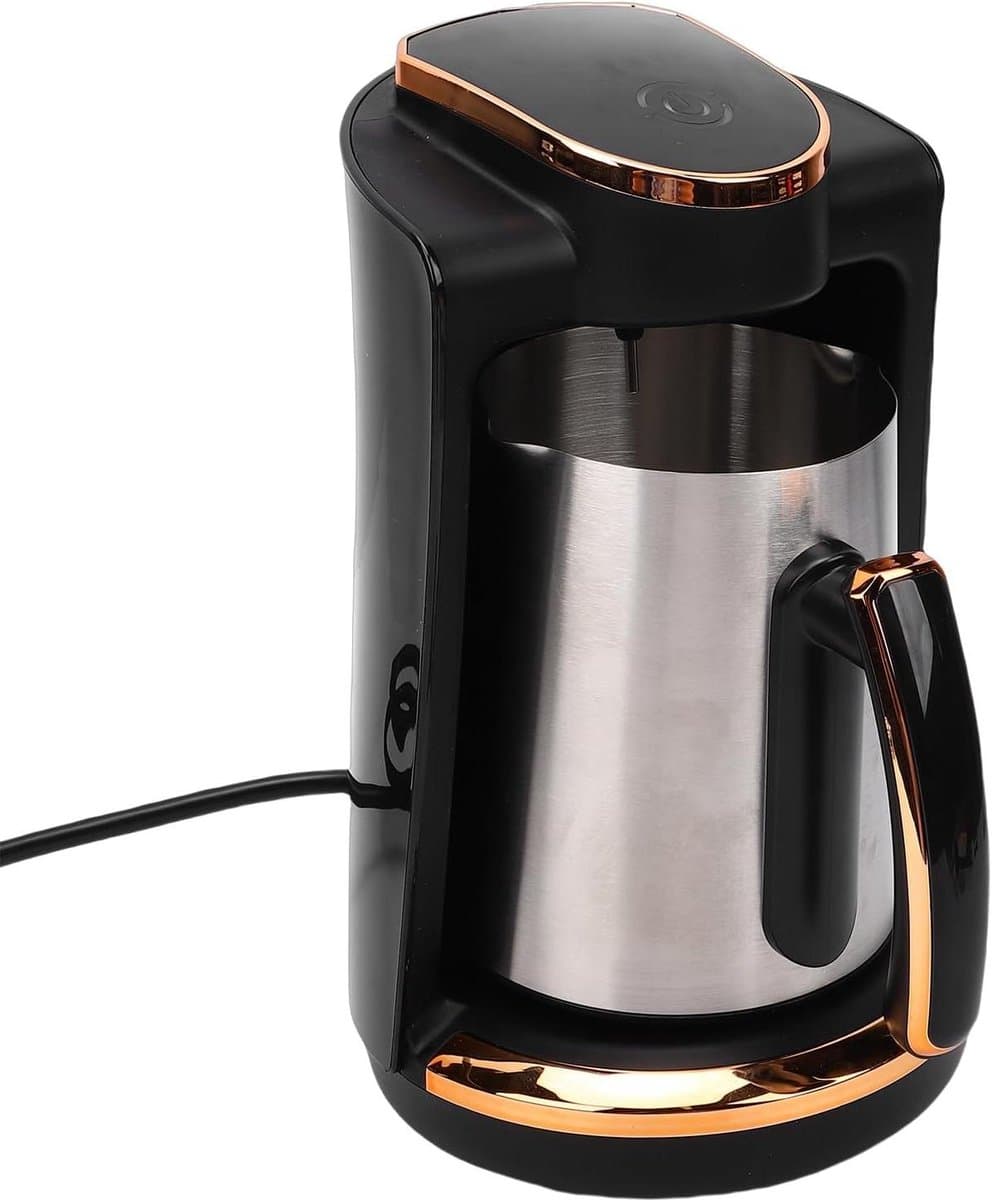 Koffiezetapparaat - Turkse Koffie - Snel Koffie Zetten - Enkele Kop - 250 ml - Zwart — afbeelding 1