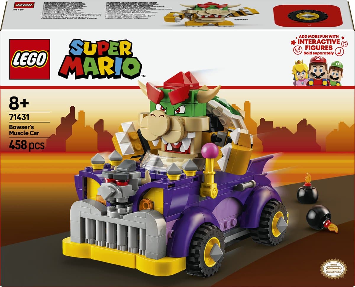 LEGO Super Mario Uitbreidingsset: Bowsers Bolide - 71431 — afbeelding 1