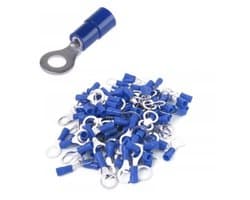 Trytyt TIKO - Geïsoleerde Kabeloogjes - Metrische Draad: 8,4 mm - Blauw - 100 stuks