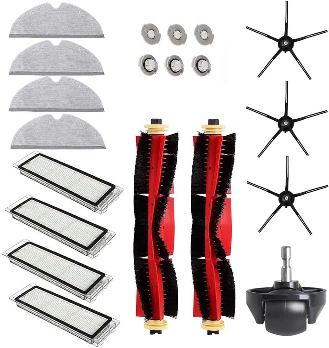 Accessoires Geschik voor Roborock S6/S60/S65/S5 Max/T6 / 20 onderdelen — afbeelding 1