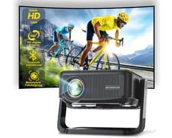 Mini beamer - Projector - Beamerscherm - Projectiescherm - Outdoor & Indoor Projector -