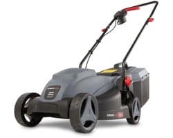 Powerplus elektrische grasmaaier POWEG63703 - 1000 W, 320 mm Ø grasmachine, tuintoestel, met grasopvangsysteem en achteruitworp