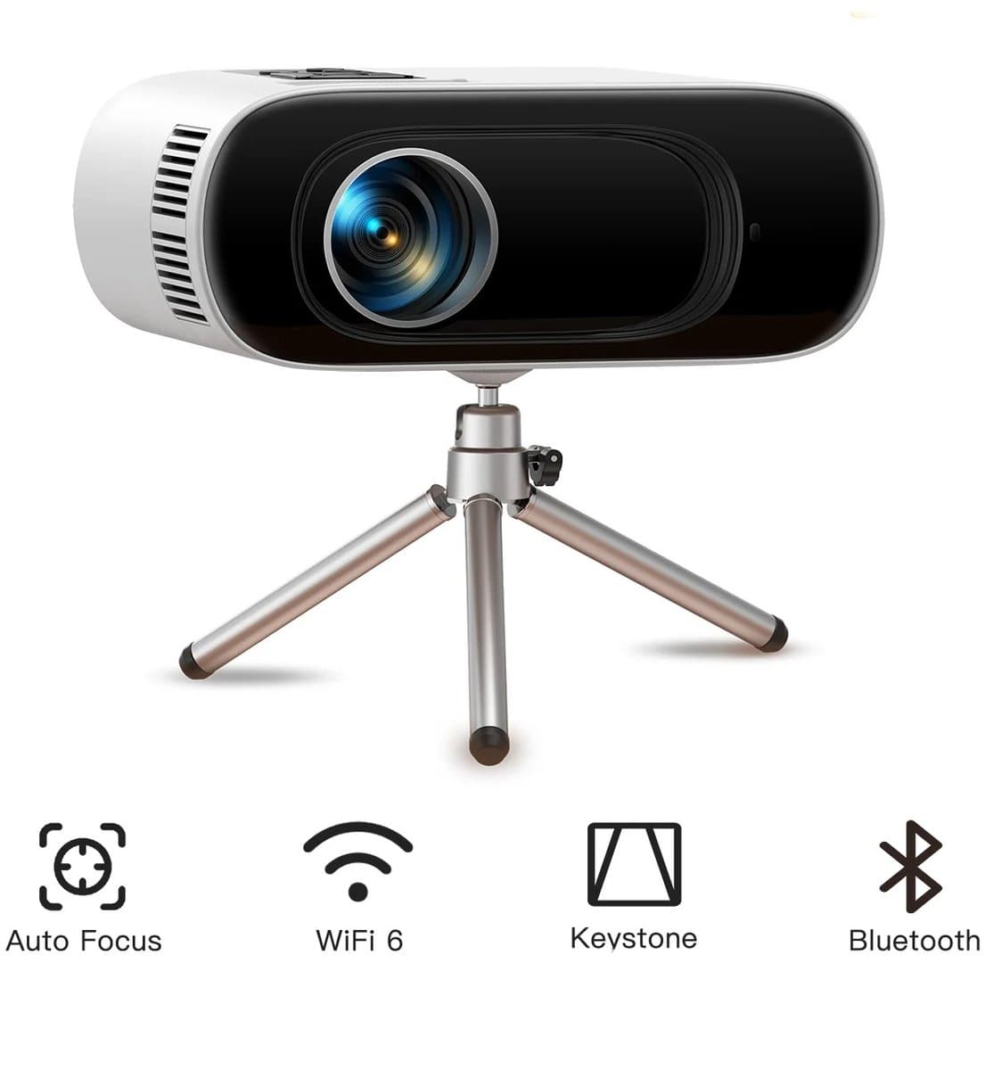 Mini Beamer - Projector 4K - Home Cinema — afbeelding 1